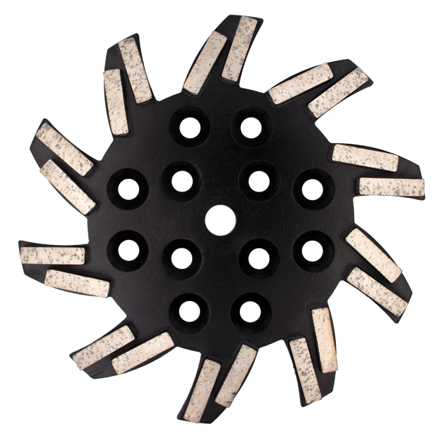 Diamant-Schleifteller Ø 250 mm - Schleifen von Beton PREMIUM K16